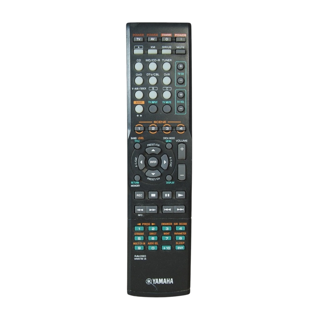 Yamaha‎ Remote Control RAV280 WN05780 for AV Receiver RX-V563 RX-V563BL